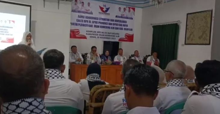 Jelang Pemilu 2024, Partai Perindo Sumsel Gelar Rapat Koordinasi Struktur dan Konsolidasi Caleg di OKI 