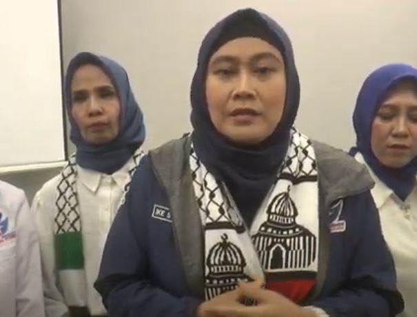 Kenakan Syal Palestina saat Rakor Caleg Partai Perindo di OKU, Ike Suharjo: Bentuk Kecintaan dan Dukungan