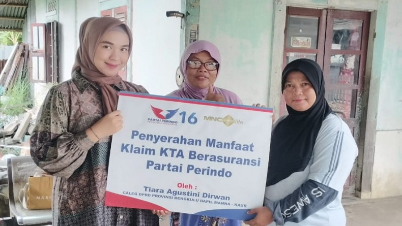 Korban Laka Lantas di Bengkulu Selatan Terima Klaim KTA Berasuransi Perindo 