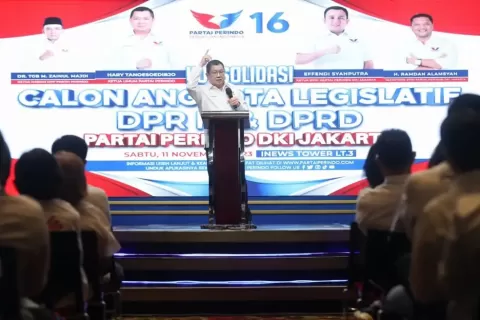 Partai Perindo Akan Gelar Konsolidasi Berkala Jelang Pemilu 2024, HT: Strategi Kemenangan 