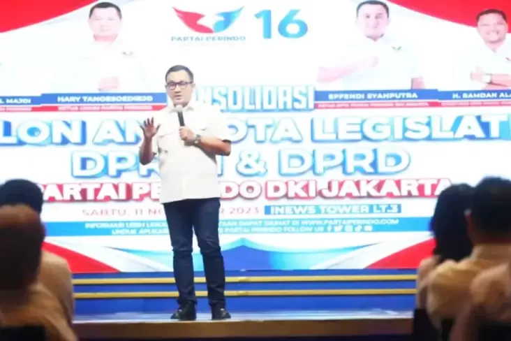 Partai Perindo DKI Jakarta Optimistis Raih Double Digit dan Positioning Politik di Pemilu 2024 
