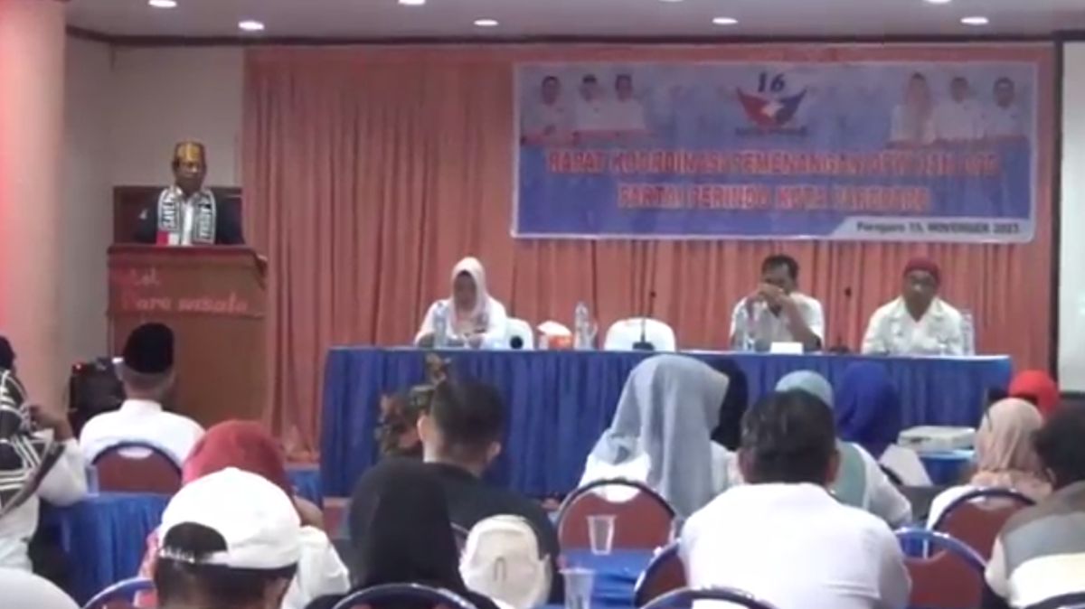 Partai Perindo Sulsel Gelar Rapat Koordinasi Pemenangan Pemilu 2024 di Parepare