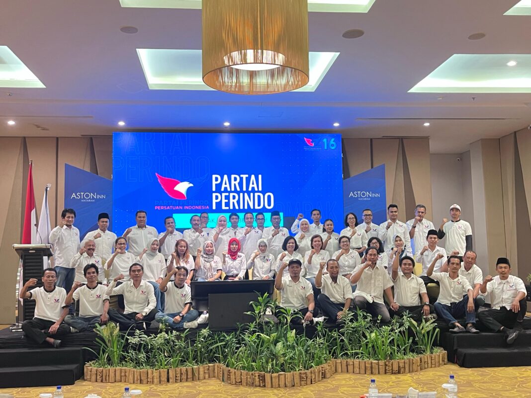 Targetkan 5 Kursi, Partai Perindo Mataram Bekali Caleg Peta Pemenangan Pileg 2024