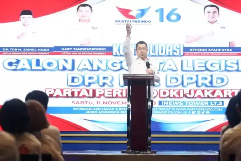 Pemilu 2024, HT Makin Optimistis Partai Perindo Raih 2 Digit Kursi Legislatif