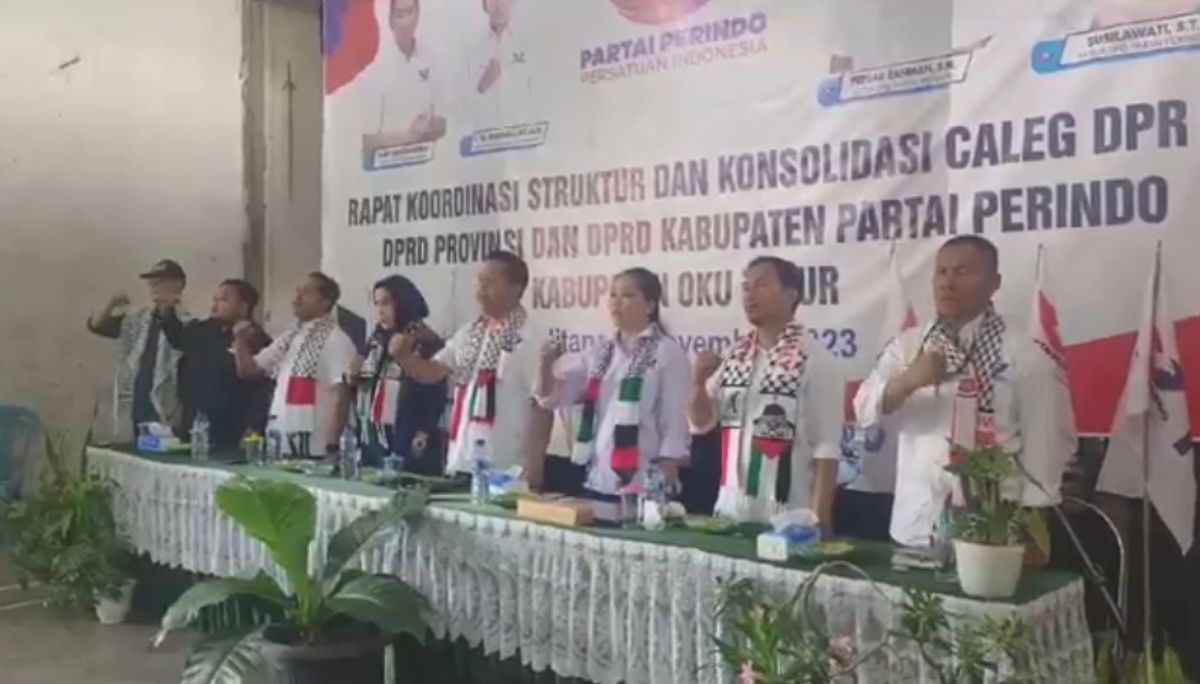 Partai Perindo OKU Timur Konsolidasi Menangkan Pemilu 2024