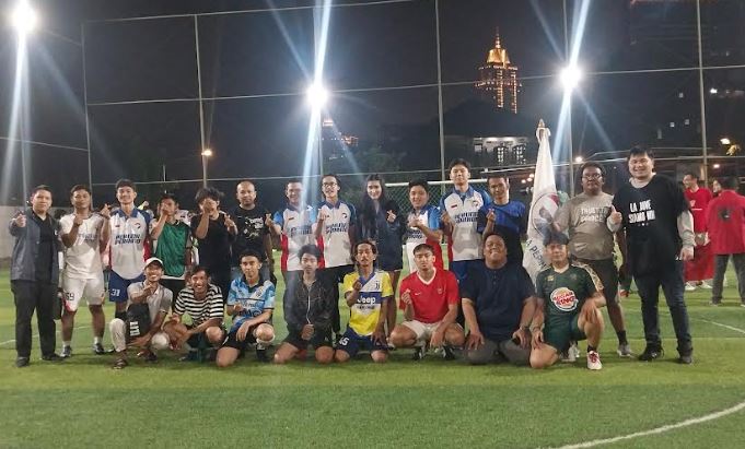 Perkuat Silaturahmi, Pemuda Perindo Bersama Orsap Partai Koalisi Ganjar-Mahfud Gelar Fun Mini Soccer