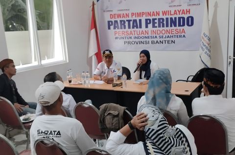 Rapat Konsolidasi di Serang, Sekwil Banten: Partai Perindo Solid, Siap Menang! 