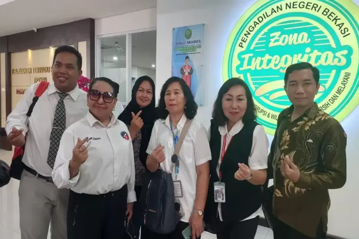 RPA Perindo Kawal Sidang Kasus SPG Diperkosa di Mobil yang Digelar di PN Bekasi 