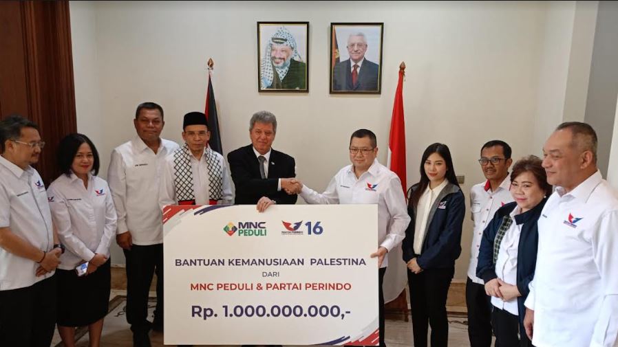 Terima Bantuan dari Hary Tanoe, Dubes Palestina: Terima Kasih Telah Berdiri bersama Kami