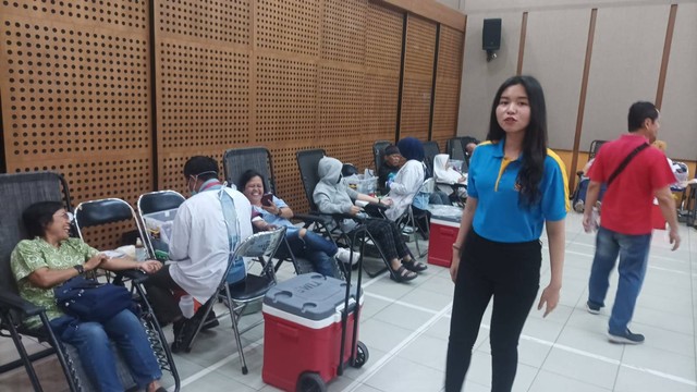 Ratusan Warga Pusat Kota Bandung Ikuti Donor Darah MTP, Angel: Bukti Kebinekaan