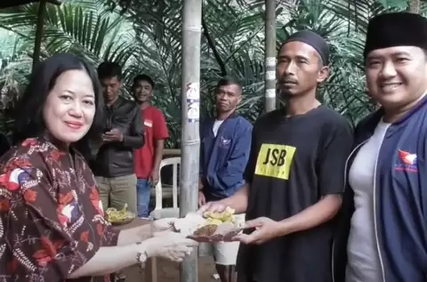 Bantu Venue Kolong Merpati, Susaningtyas NH Kertapati: Bukti Partai Perindo Dekat dengan Warga Wonosobo 