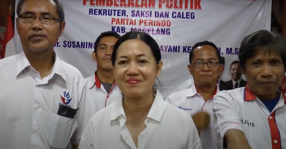 Bekali Caleg Partai Perindo di Magelang, Susaningtyas: Saya Sampaikan Cara Nyaleg yang Benar