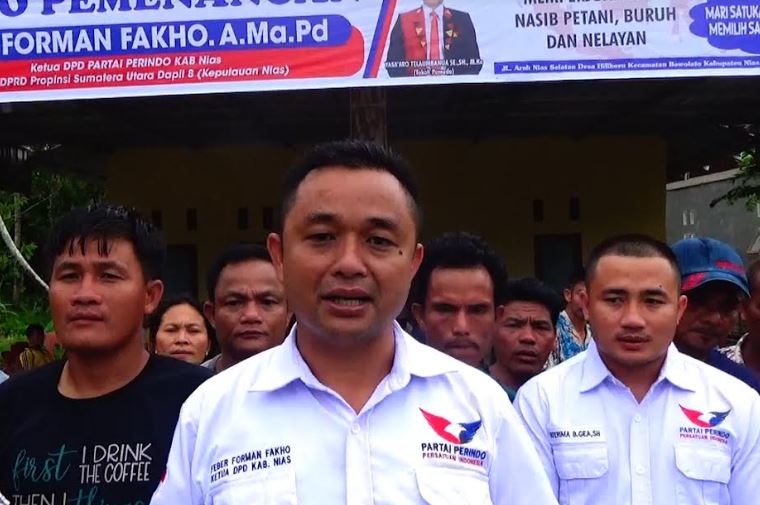Buka Posko Pemenangan, Partai Perindo Nias: Masyarakat Ingin Perubahan