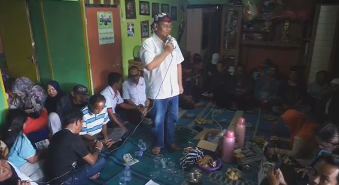 Caleg Partai Perindo Abdul Khaliq Ahmad Blusukan Sapa Warga Rancabali Bandung Barat