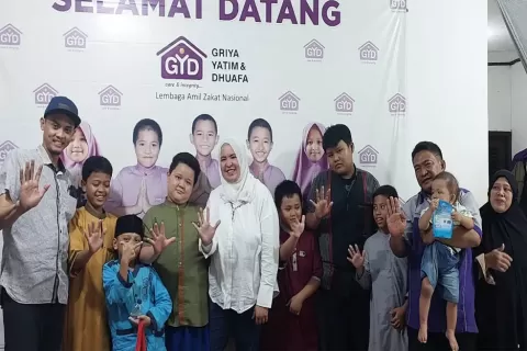 Caleg Partai Perindo Annissa Berbagi Keceriaan Bersama Yatim Dhuafa di Cinere 