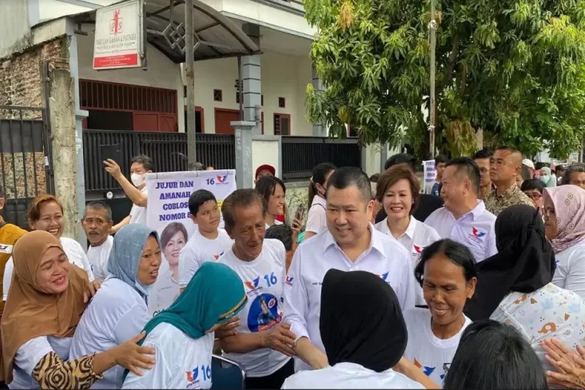 Datang ke Bazar Murah, Hary Tanoe Sampaikan Makna Keberadaan Partai Perindo