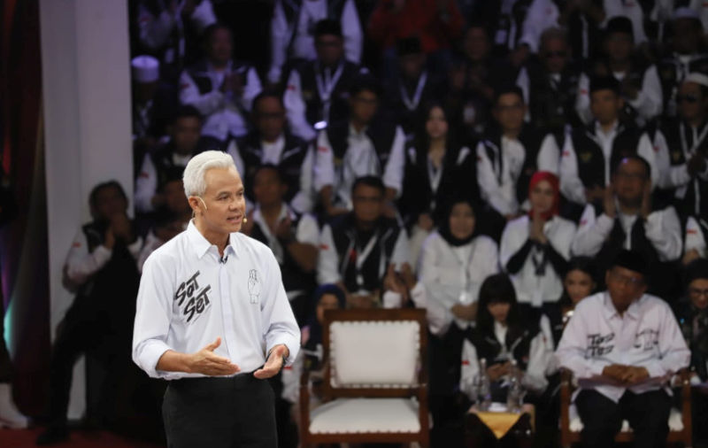 Debat Perdana Capres, Partai Perindo: Ganjar Paling Jelas Paparkan Visi Misi Penegakan Hukum dan HAM
