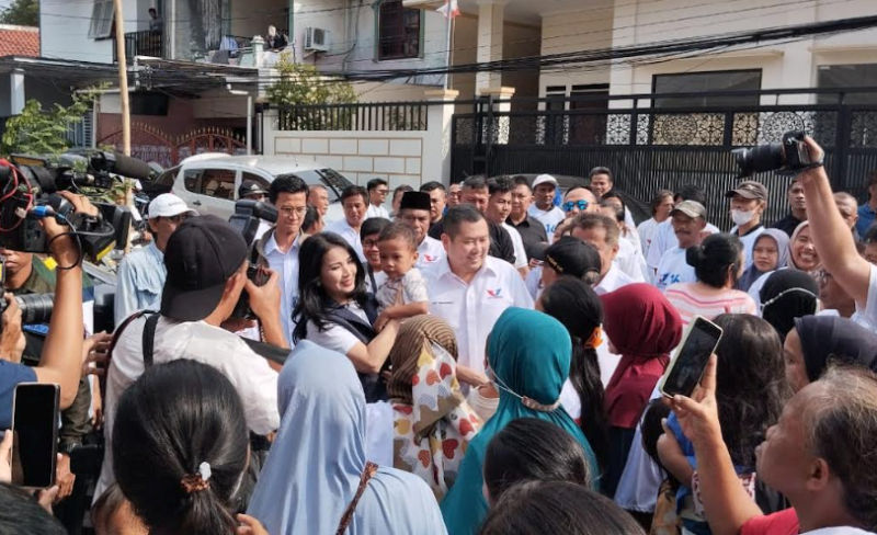 Partai Perindo Gelar Sembako Murah, Hary Tanoe: Kami Ingin Melayani untuk Kesejahteraan Rakyat