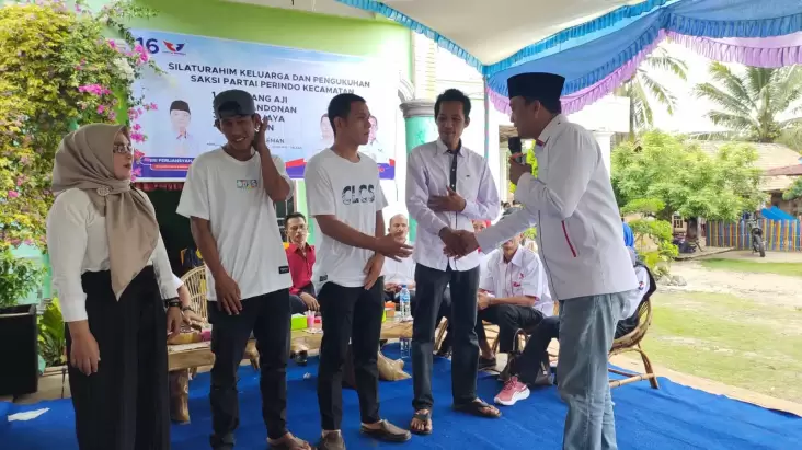 Hadapi Pemilu 2024, DPD Partai Perindo OKU Kukuhkan Ratusan Saksi