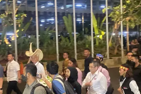 Hary Tanoesoedibjo Dampingi Ganjar-Mahfud Ikuti Debat Cawapres 