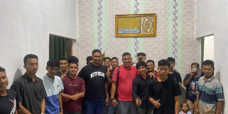 Caleg Partai Perindo Kuansing Panji Saputra Banjir Dukungan dari Warga Bandar Alai Kari