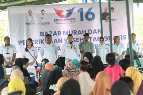 Kegiatan di Tangerang Disambut Antusias, Caleg DPR: Partai Perindo Semakin Dikenal Masyarakat 