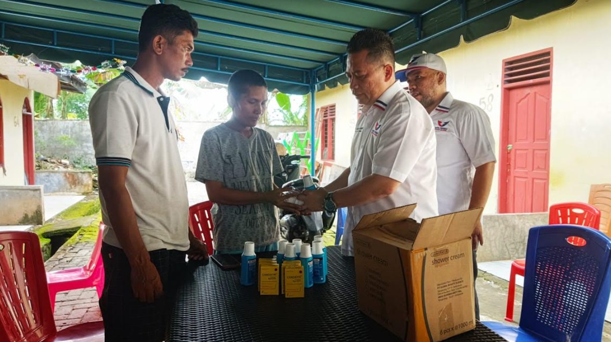 Keluarga Pejuang Kanker Lidah di Medan Ucapkan Terima Kasih Atas Bantuan MNC Peduli & Partai Perindo 