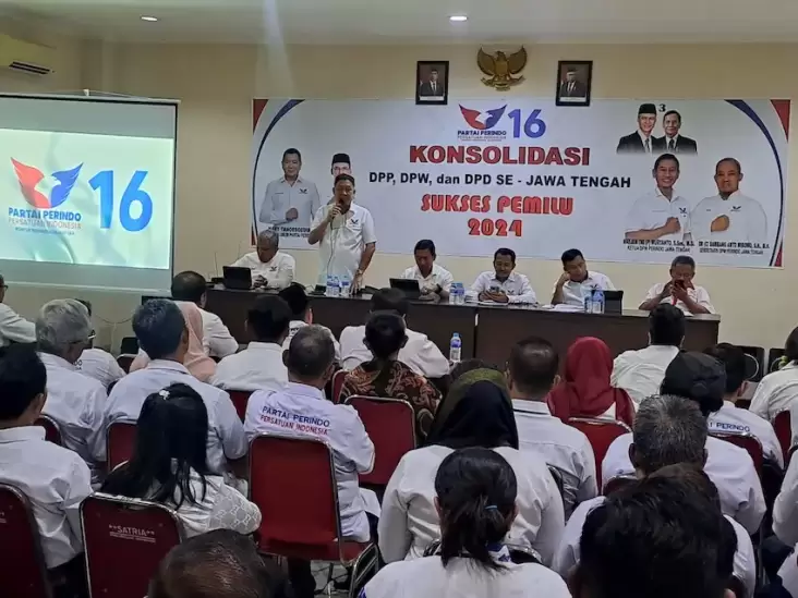 Konsolidasi di Jateng, Ketua Bappilu 2: Caleg Harus Kerja Keras Menangkan Partai Perindo 