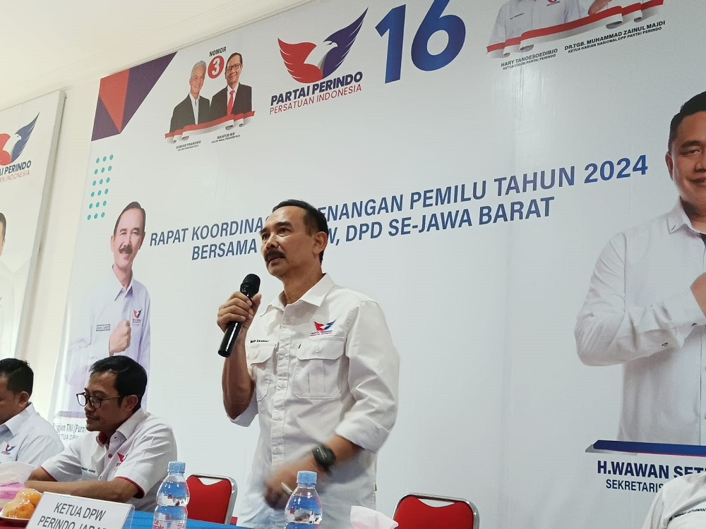 Kunci Kemenangan Pemilu, DPW Partai Perindo Jabar Minta Caleg Segera Siapkan Saksi