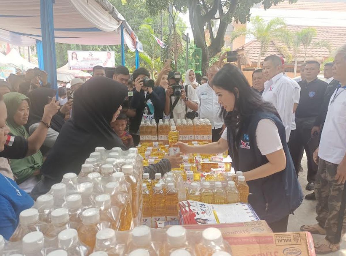 Lewat Bazar Murah, Liliana Tanoesoedibjo Beri Semangat Berjuang untuk Kemajuan Indonesia