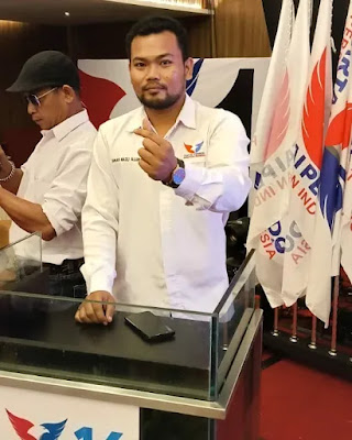 Caleg Partai Perindo Dumai Ihwan Lubis Optimistis Mampu Dulang Suara Maksimal di Dapilnya