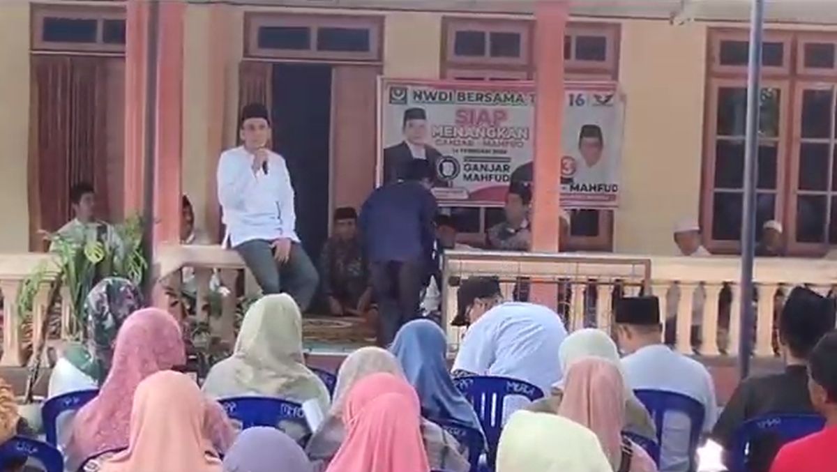 Menangkan Ganjar-Mahfud, TGB Silaturahmi dengan Warga Merce Lombok Barat