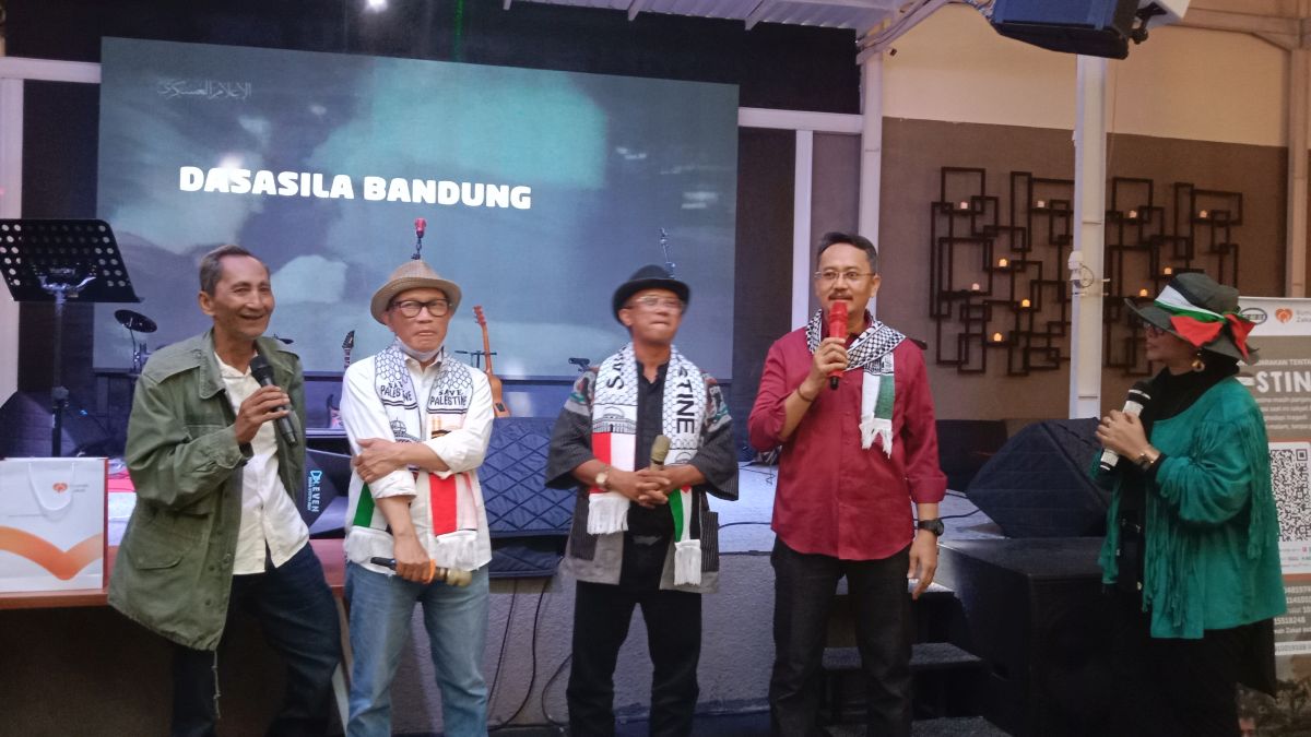 Musisi Gelar Charity for Palestina, Ferry Kurnia: Ini Soal Kemanusiaan