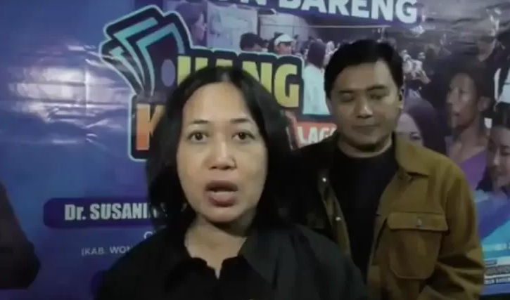 Nobar Uang Kaget Bersama Warga Wonosobo, Caleg Partai Perindo Susaningtyas Kertapati: Sangat Impresif