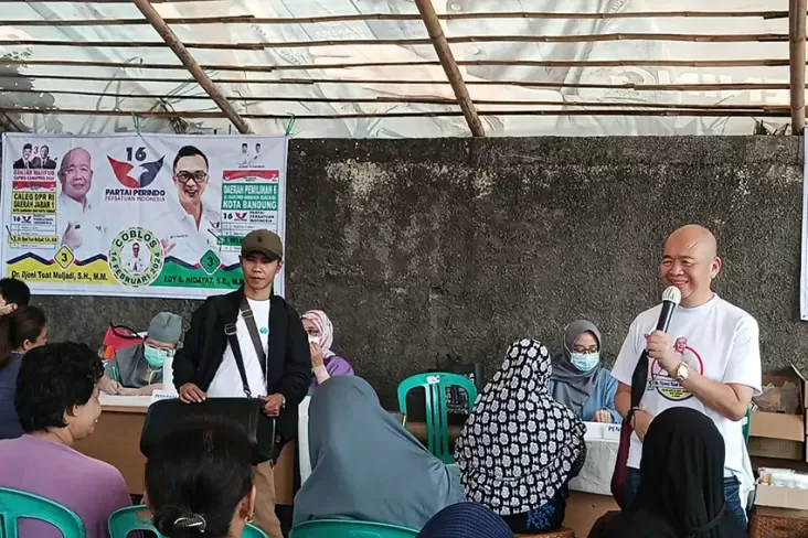 Peduli Kesejahteraan Pengrajin Tahu Cibuntu, Partai Perindo Konsen UMKM 