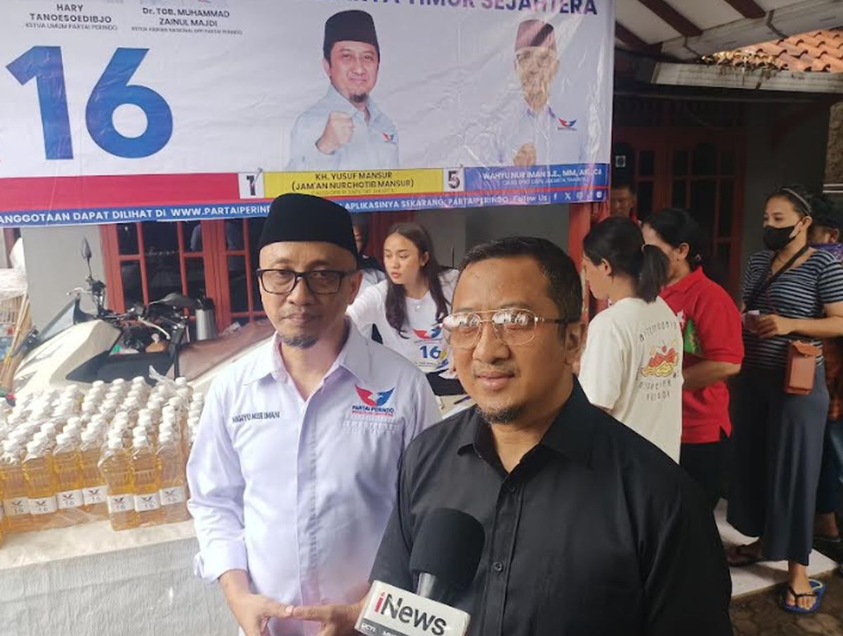 Partai Perindo Gelar Bazar Murah, Ustadz Yusuf Mansur: Harapannya Masyarakat Senang