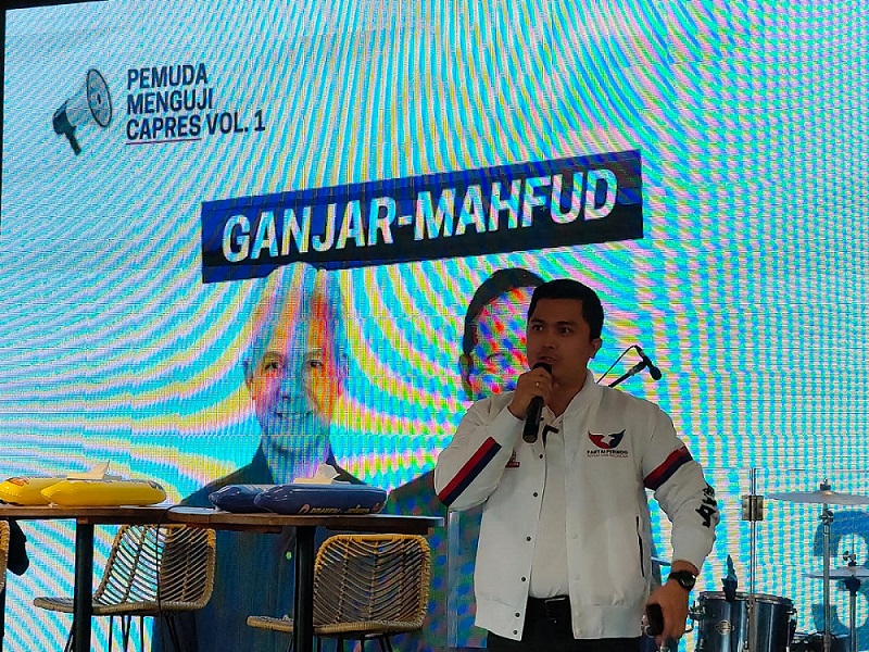 Pemuda Perindo Gelar Anak Muda Menguji Capres, Fasilitasi Jubir Muda Adu Gagasan