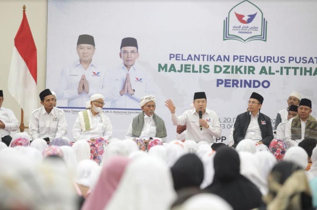 Pesan Hary Tanoe untuk Pengurus Pusat Majelis Dzikir Al-Ittihad Perindo 2023-2028