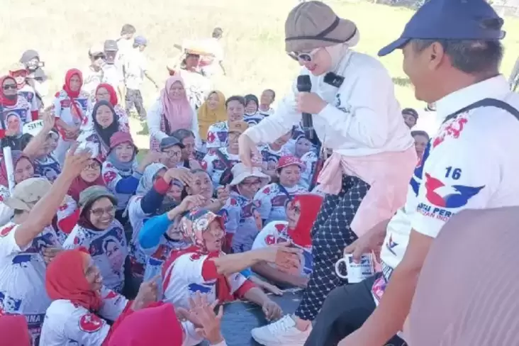 Pesonanya Curi Perhatian, Venna Melinda Optimistis Antarkan Perindo Menangkan Pileg 2024