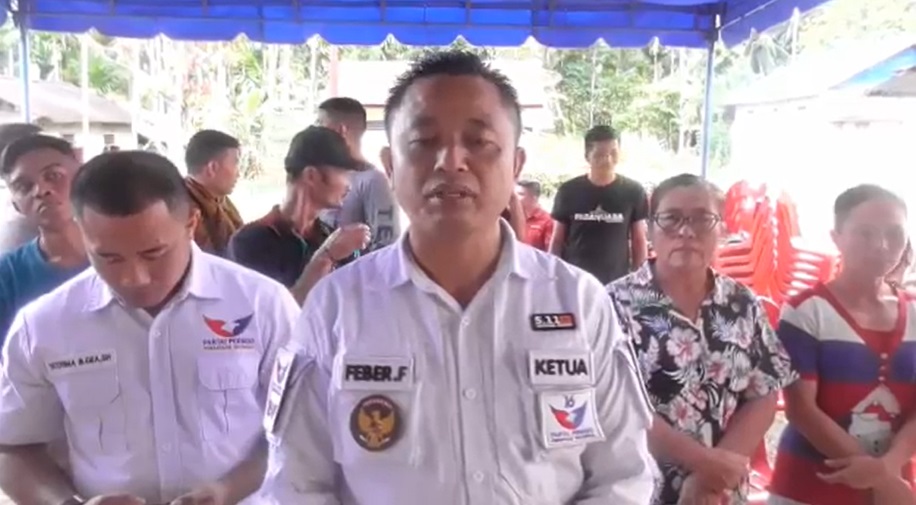 Resmikan Posko Pemenangan, Caleg Partai Perindo Sosialisasikan Ganjar-Mahfud di Nias