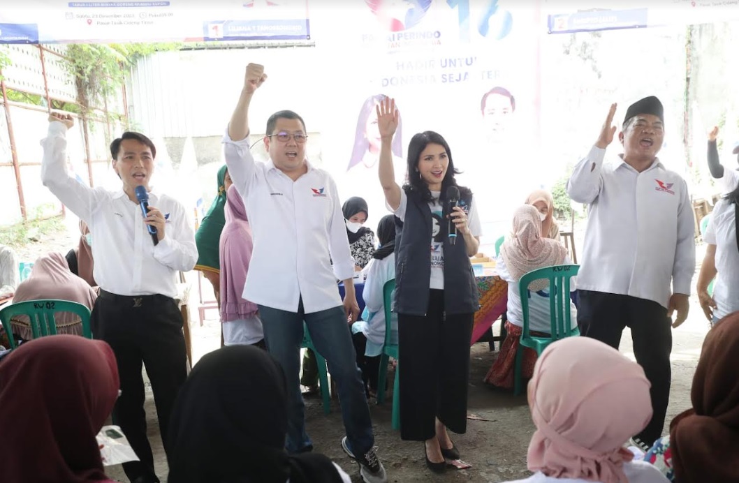 Sambangi Bazar Murah dan Cek Kesehatan Gratis, HT: Partai Perindo Berjuang untuk Rakyat Kecil