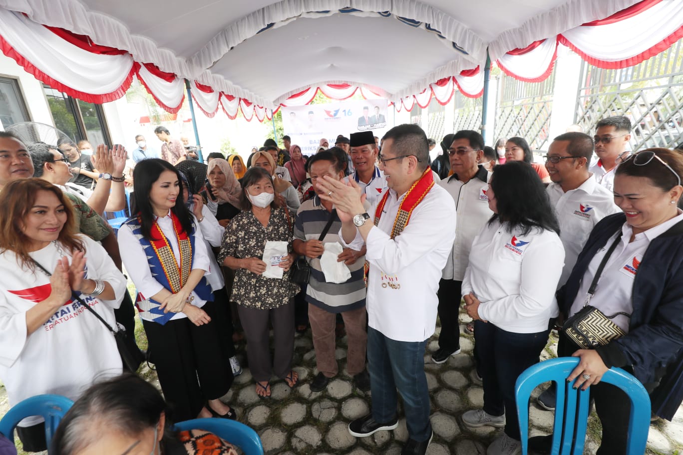 Rayakan Hari AIDS Sedunia, Caleg Partai Perindo Diska Resha Putra Sosialisasi Bahaya AIDS