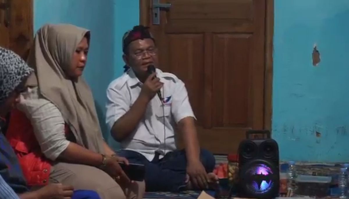 Selain Sapa Warga, Caleg Partai Perindo Sosialisasikan Ganjar-Mahfud saat Blusukan di Bandung