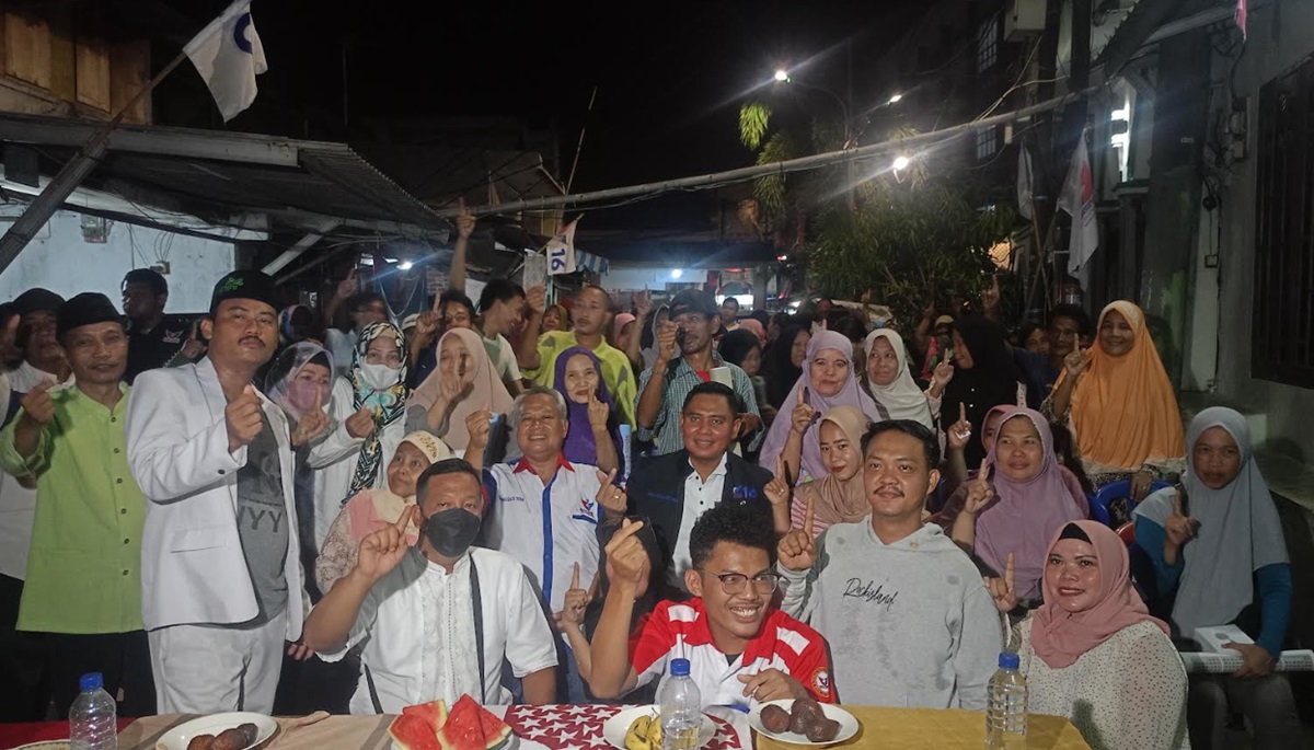 Serap Aspirasi Warga Koja, Caleg Partai Perindo: Lima Tahun ke Depan Kemenangan Kita Bersama