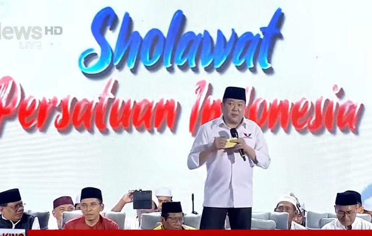 Sholawatan Persatuan Indonesia di Probolinggo, Hary Tanoe: Semua Bisa Bersatu, Adem