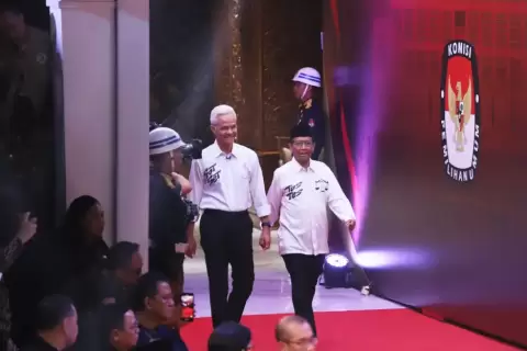 Tampil Memuaskan saat Debat Capres, Ganjar: Terpenting Masyarakat Tahu Pemikiran Saya dan Pak Mahfud 