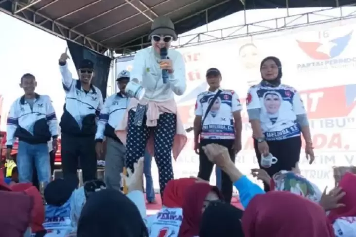 Targetkan Raih 100.000 Suara, Venna Melinda Ajak Warga Blitar Jangan Golput 