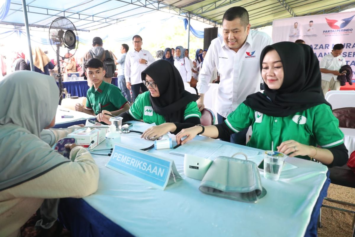 Teruskan Program Pemeriksaan Kesehatan Gratis, HT: Kita Bergerak di Banyak Titik