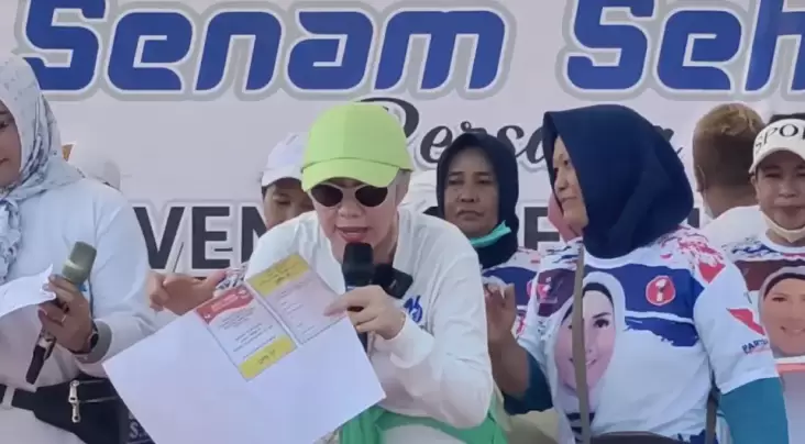Venna Melinda Sampaikan Program Unggulan Partai Perindo, Warga Kediri: Membantu Kebutuhan Rakyat 