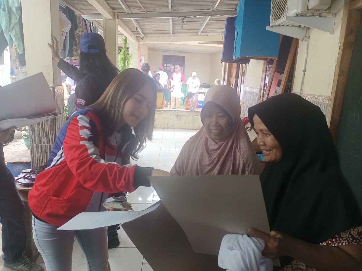 Warga Pancoran Mas Doakan Caleg Perindo Rere Tati Sukses di Pileg 2024